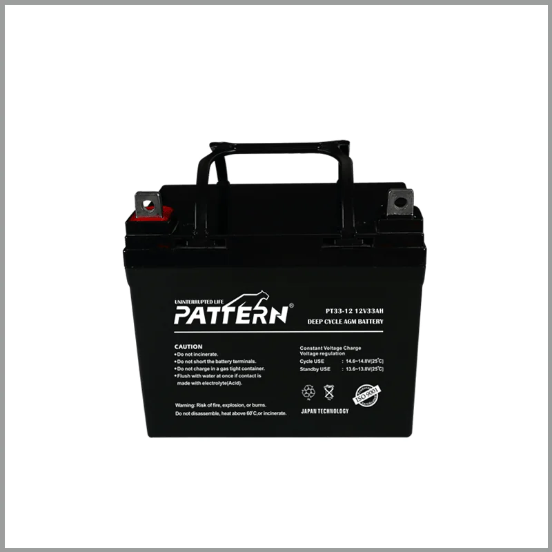 AGM battery PT33-12 — main view